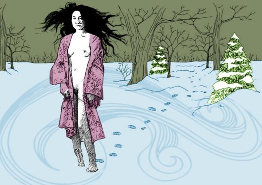 yuki-onna, the snow woman
