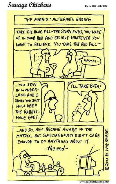 the matrix: alternative ending