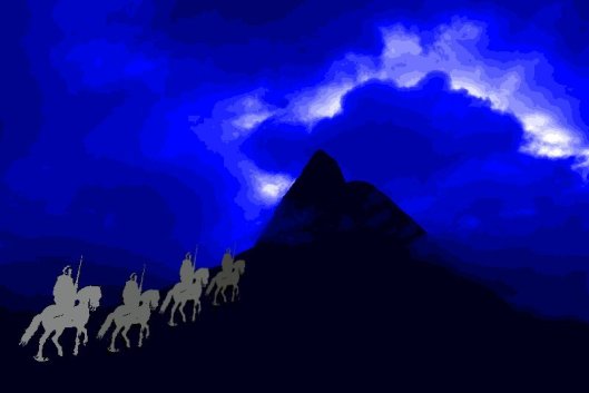 a ghost cavalry for a ghost army