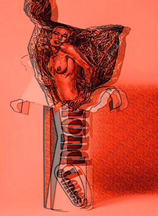 The Divine Almond Jones: Grace Jones photographed by Antonio Lopez (1976)